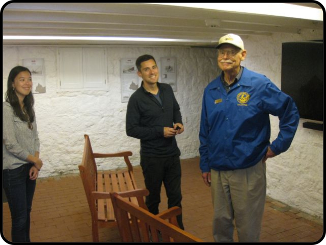 Couple in basement video room