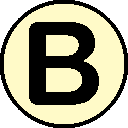 B